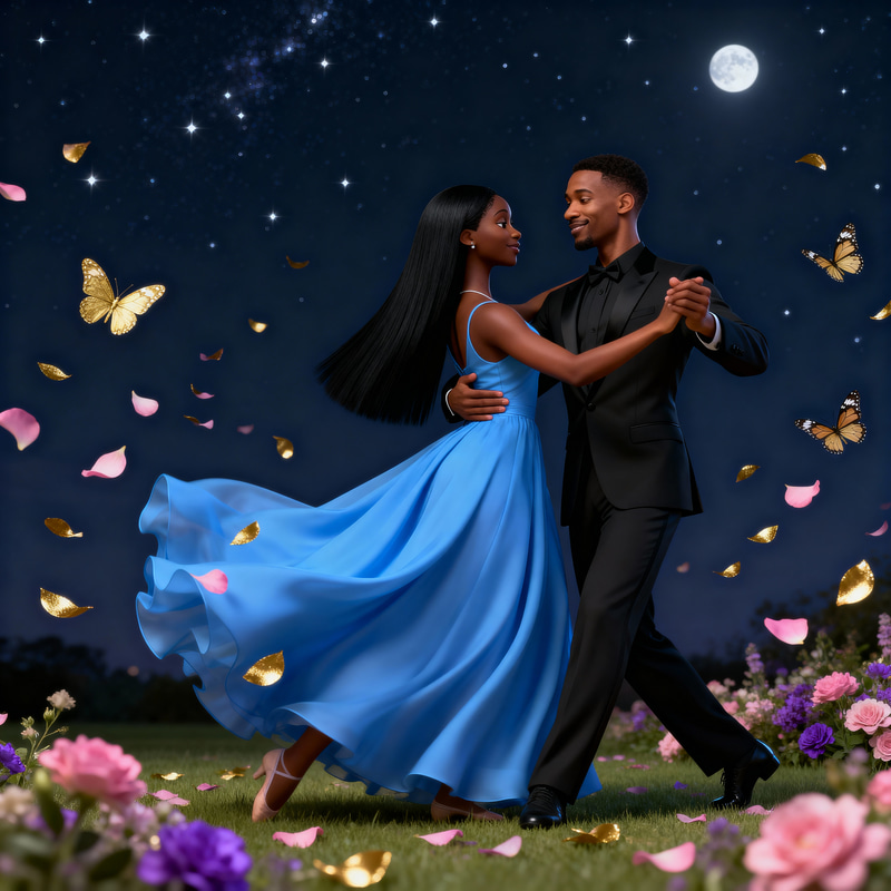 Tender Dance Under the Stars: A Wedding Anniversary