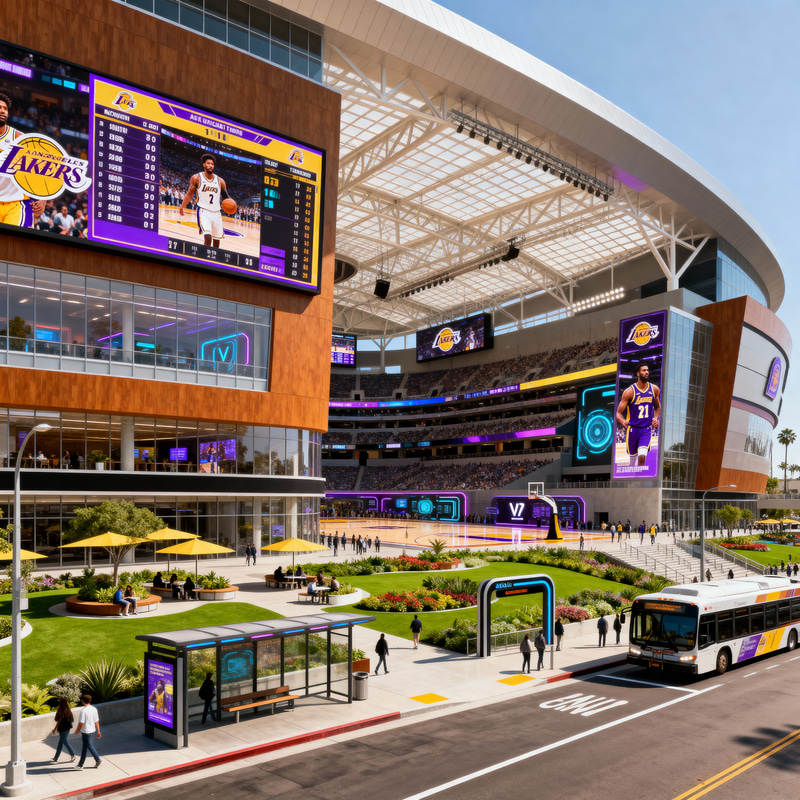 Future Los Angeles Lakers Stadium Design