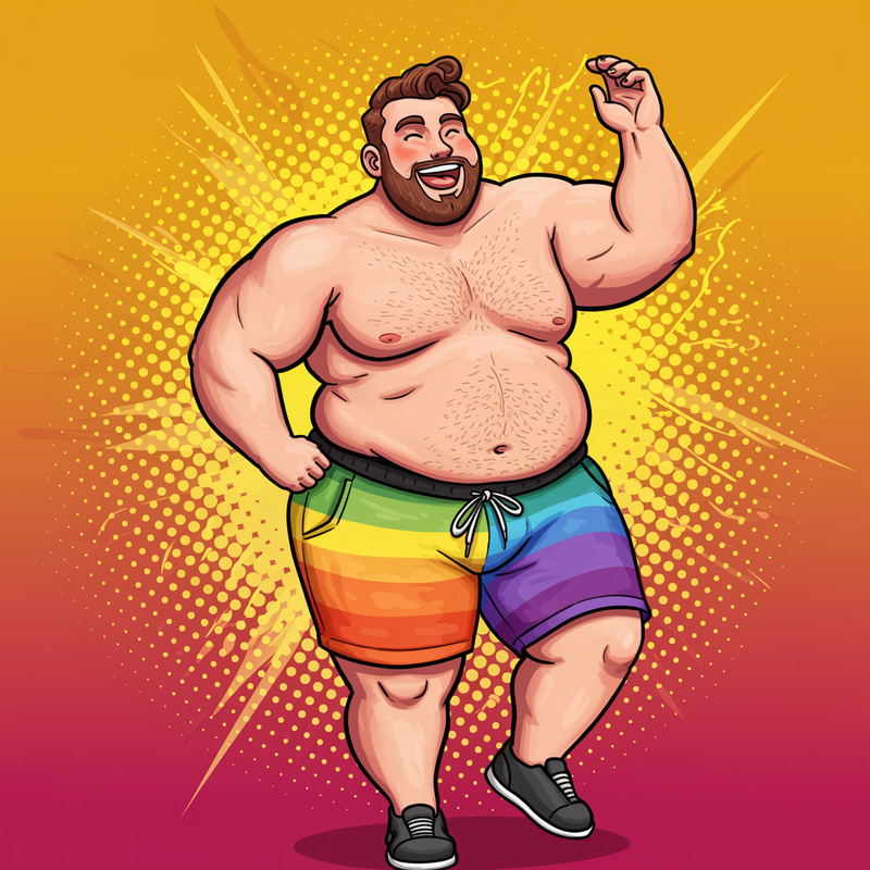 Vibrant Pop Art Celebration of LGBTQ+ Life Vibrant Pop Art Celebration of LGBTQ+ Life