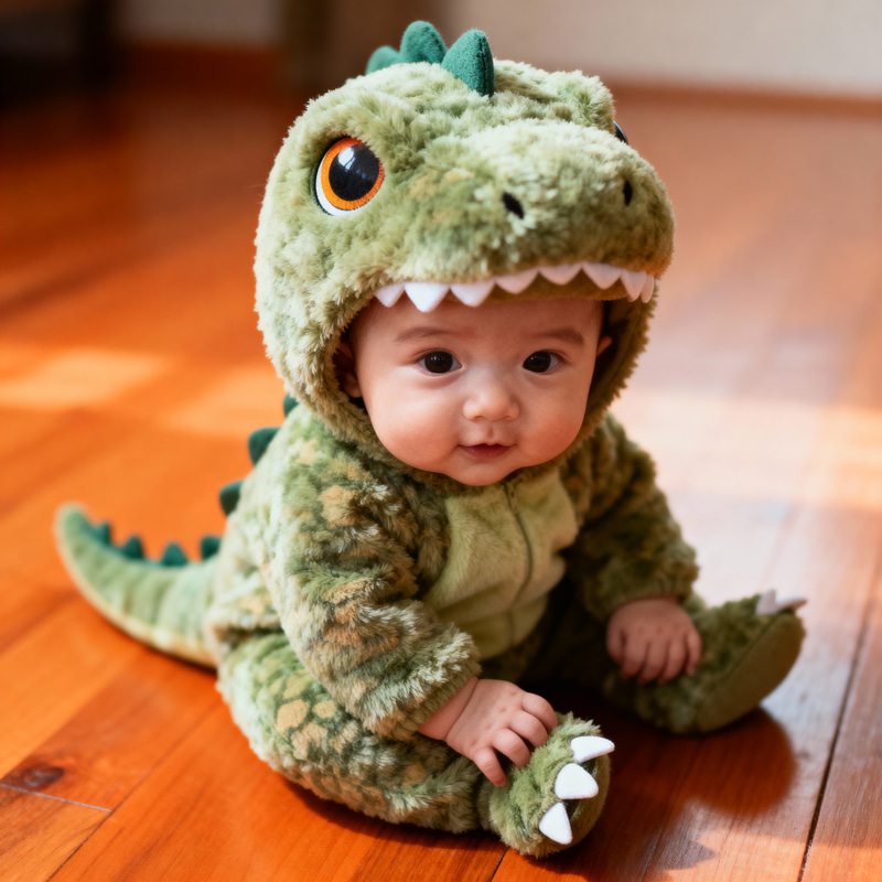 Baby Dinosaur Costume Image Baby Dinosaur Costume Image