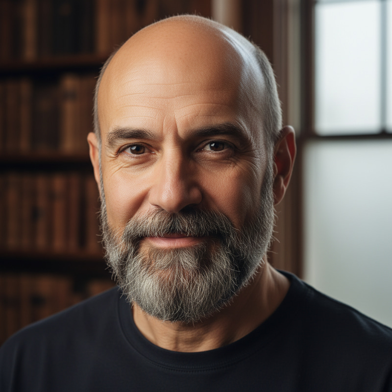 Portrait of a Distinguished Bald Man