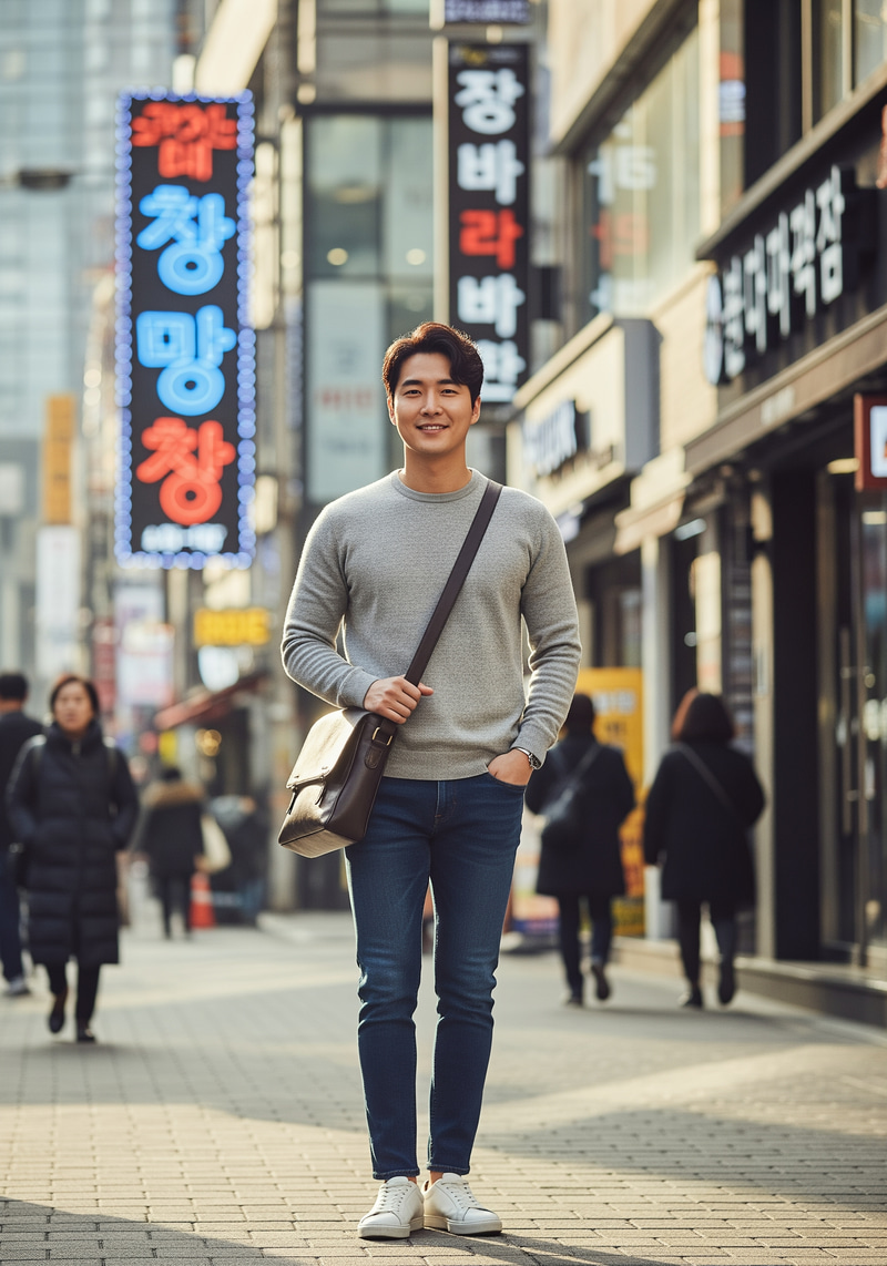 Authentic Korean Man Portraits