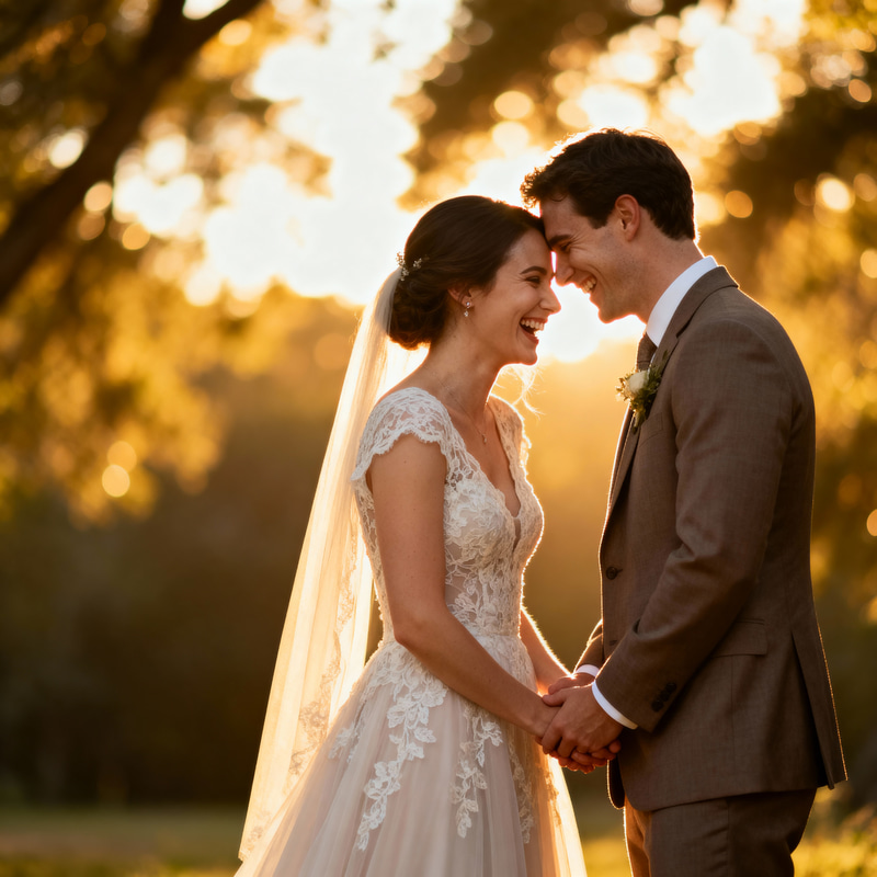 Elegant Golden Hour Wedding Photography Elegant Golden Hour Wedding Photography