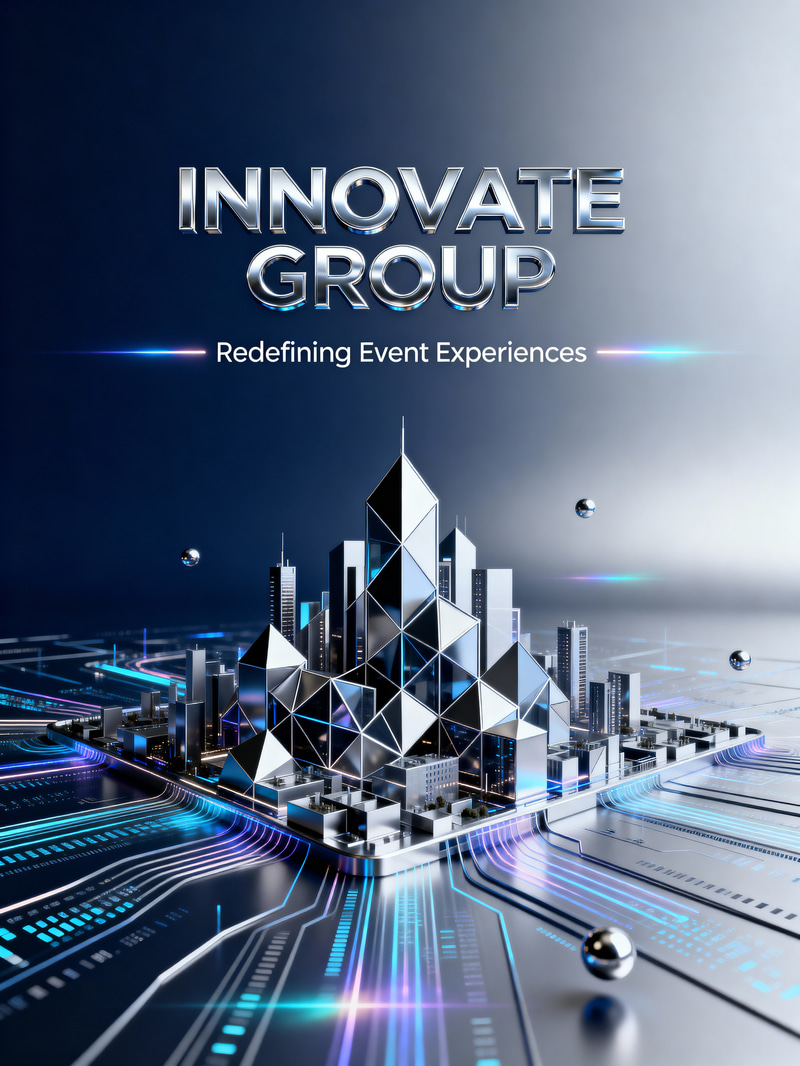 Innovative Event Company Splash Screen Design