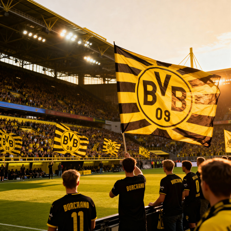 Exciting Football Stadium Atmosphere