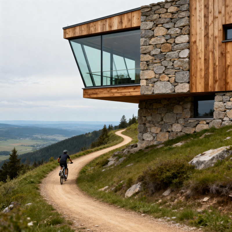 Modified Scenic Bike Path and Viewpoint Design