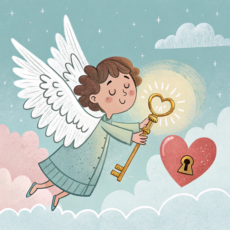 Angel Heart Key Art & Designs Angel Heart Key Art & Designs