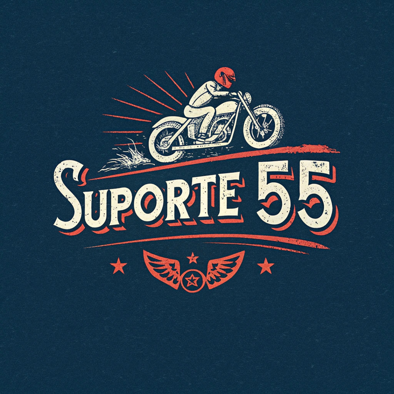 Suporte 55 Motorcycle Club Logo Design Suporte 55 Motorcycle Club Logo Design