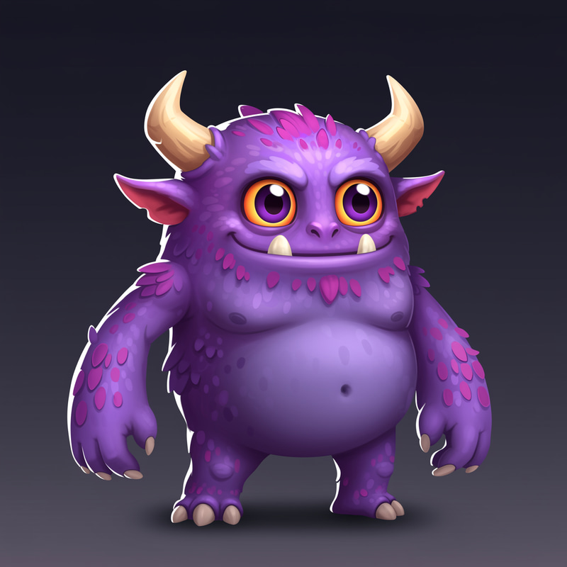 3D-Like 2D Monster Character for Game Creation