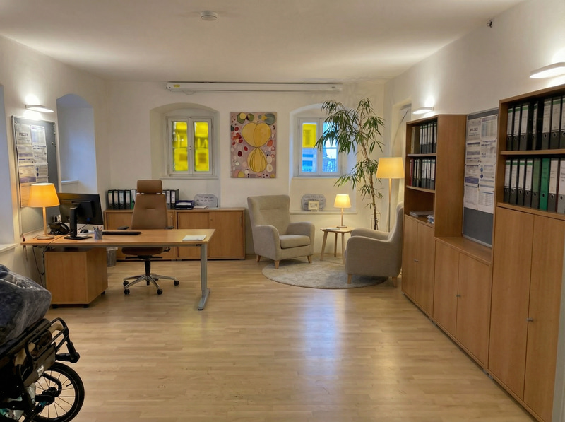 Cozy Consultation Room Design for Two People Cozy Consultation Room Design for Two People