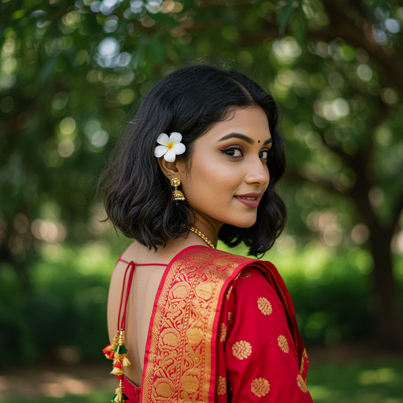 Elegant Traditional Sari Fashion for Women Elegant Traditional Sari Fashion for Women