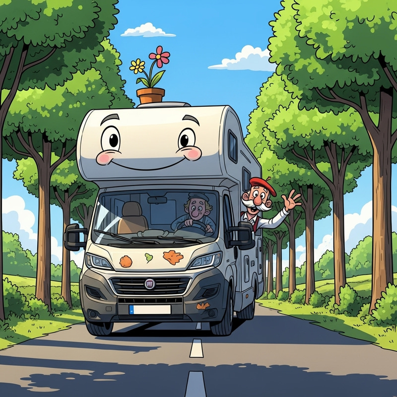 Fiat Ducato Motorhome Adventure in France Fiat Ducato Motorhome Adventure in France