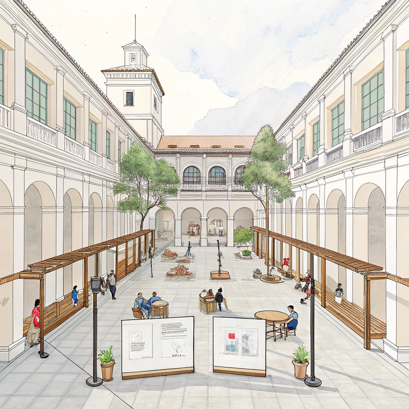 Outdoor Art Exhibition Layout Design Outdoor Art Exhibition Layout Design