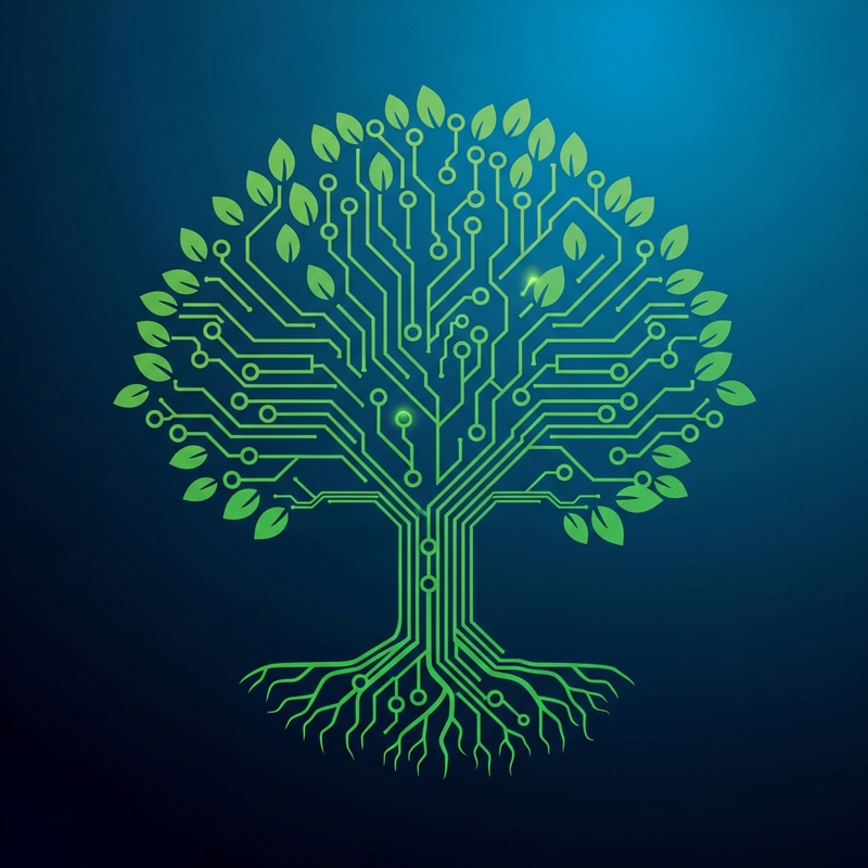 Nature Meets Electronics: Icon Design Nature Meets Electronics: Icon Design