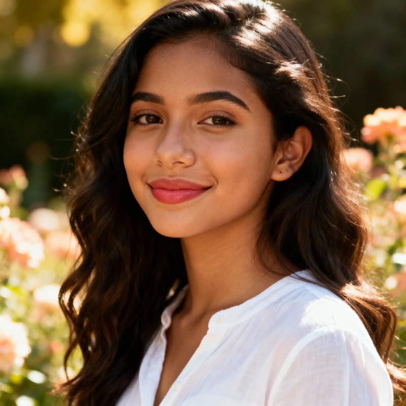 Beautiful 18-Year-Old Latina Model Beautiful 18-Year-Old Latina Model