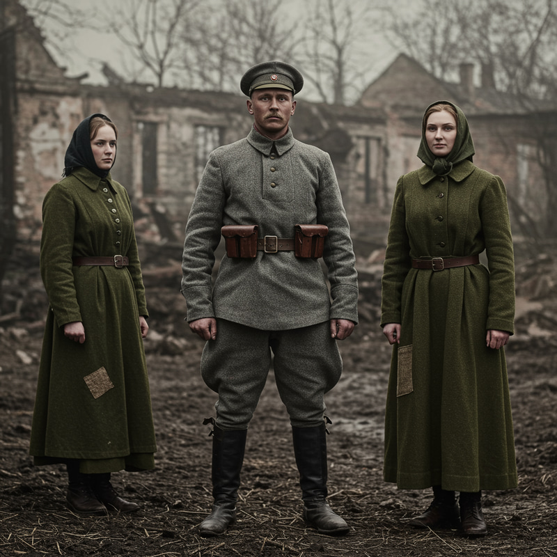 Soviet Union WWI Clothing: Realistic Styles Soviet Union WWI Clothing: Realistic Styles