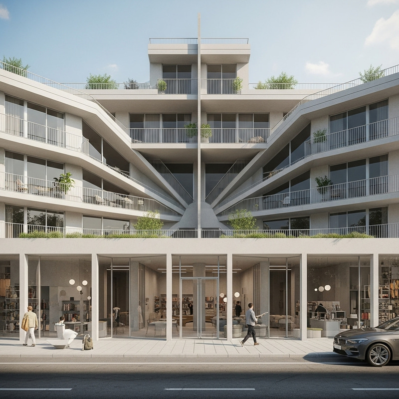 Radial Architectural Volumetry Designs Radial Architectural Volumetry Designs