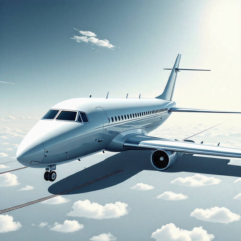 Photorealistic Airplane Illustration - 8K Ultra High Res Photorealistic Airplane Illustration - 8K Ultra High Res