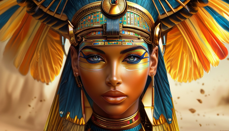 Hyper Realistic Tut Anch Amun Indian Artwork Hyper Realistic Tut Anch Amun Indian Artwork