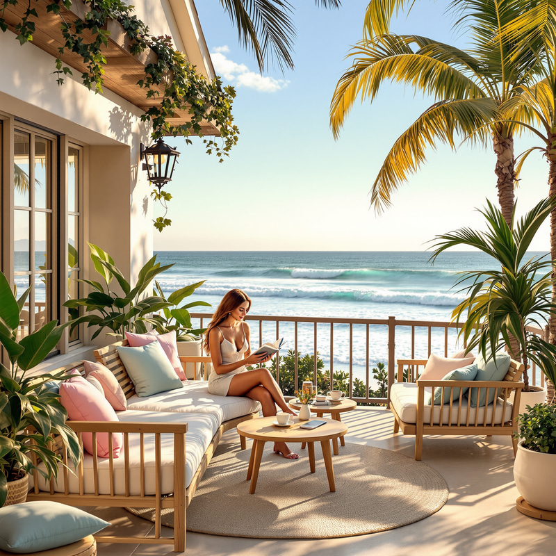 Serene Beachside Cafe Experience Serene Beachside Cafe Experience