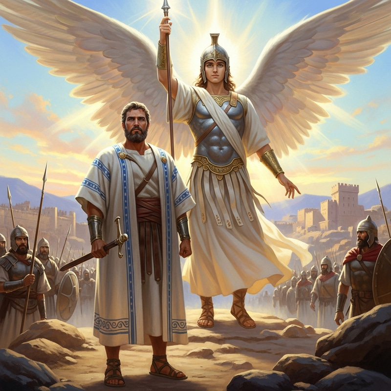 Joshua and the Angel Michael: Biblical Encounter Joshua and the Angel Michael: Biblical Encounter