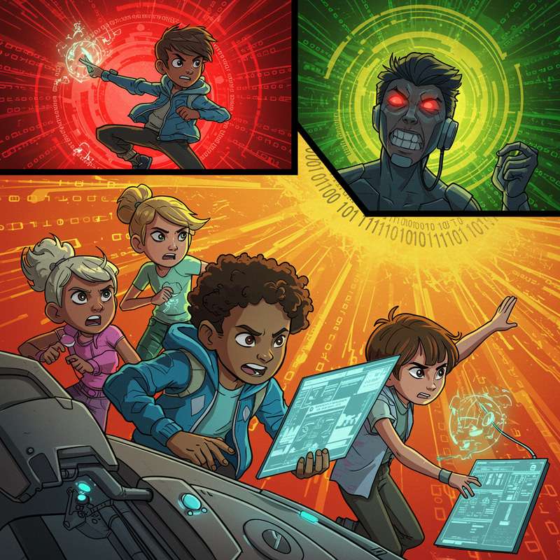 Kids in Tech Save Byteville from Cyber Villain Kids in Tech Save Byteville from Cyber Villain