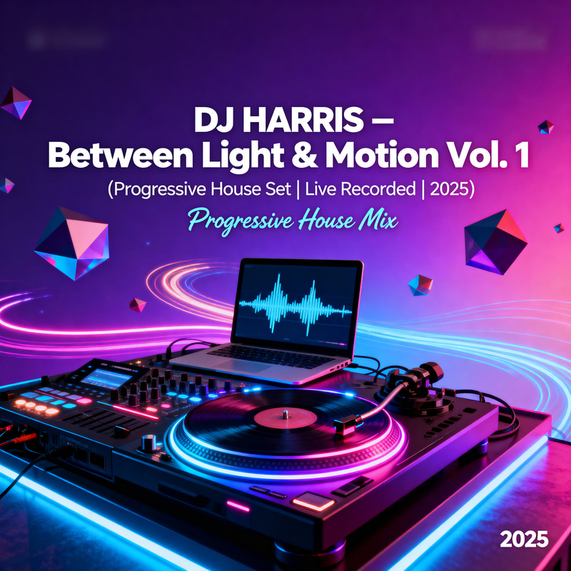 DJ HARRIS – Progressive House Mix Thumbnail 2025 DJ HARRIS – Progressive House Mix Thumbnail 2025