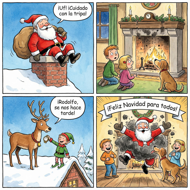 Christmas Comic for Festive Fun