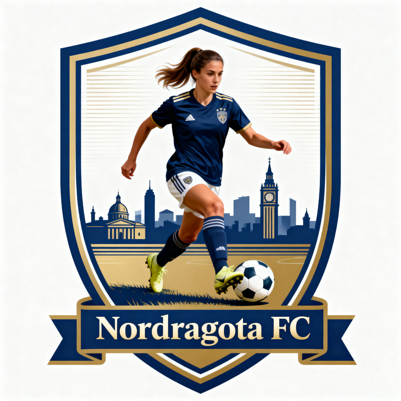 Nordragota FC Women’s Team Logo Design