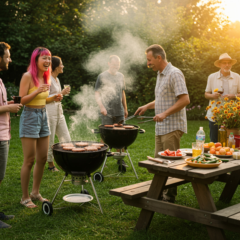 Barbacoa en Jardín: Disfruta al Aire Libre Barbacoa en Jardín: Disfruta al Aire Libre
