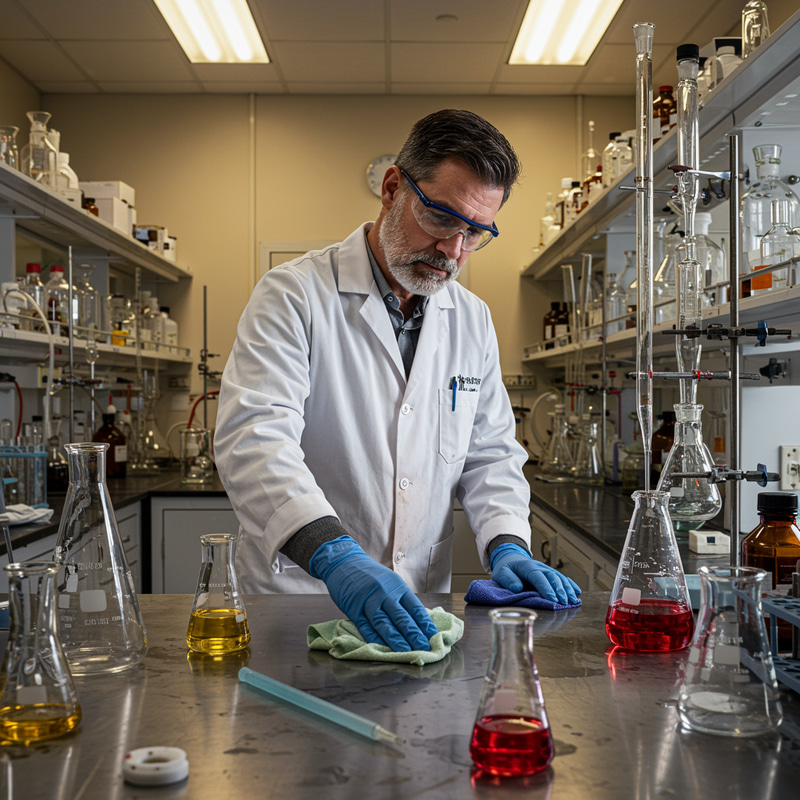 Chemist Cleaning Their Laboratory: Best Practices Chemist Cleaning Their Laboratory: Best Practices