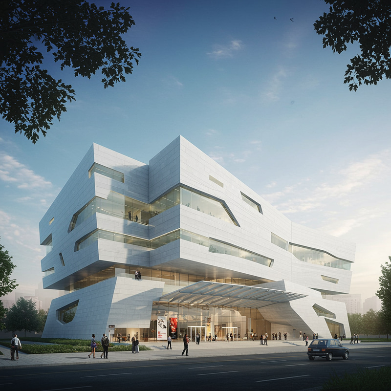 Innovative Contemporary Art Museum Facade Design Innovative Contemporary Art Museum Facade Design