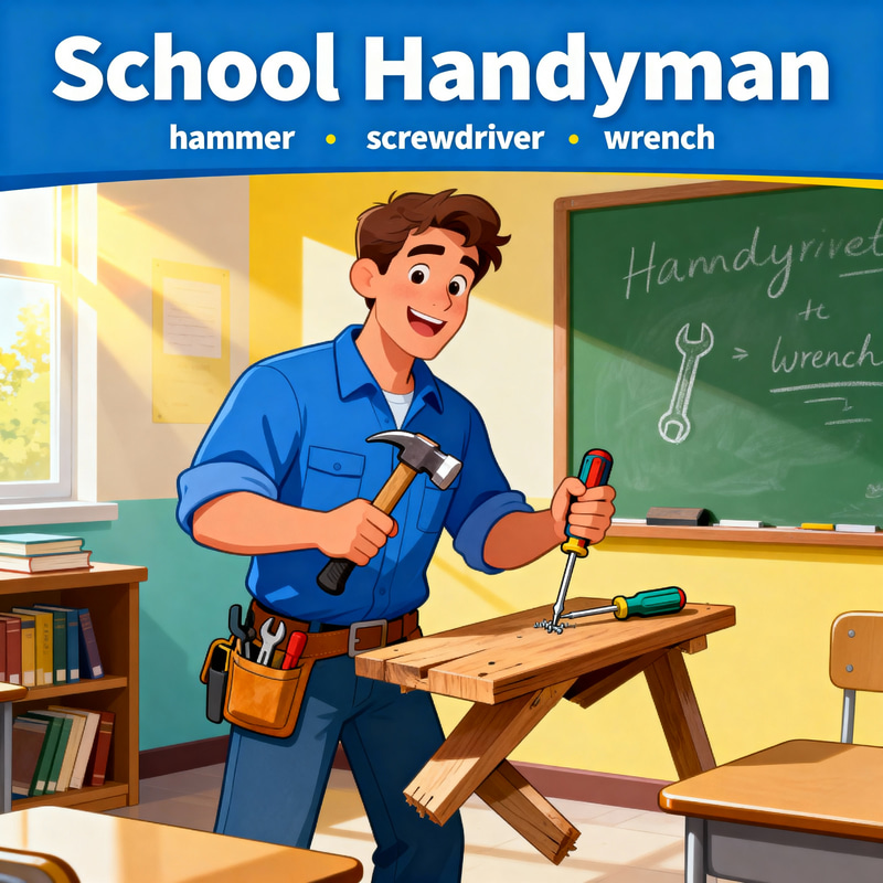 Perfect Handyman Picture for Skool