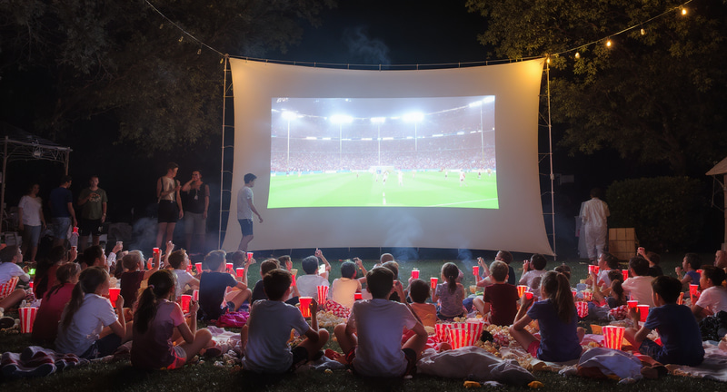 Fun Outdoor Football Night for Kids Fun Outdoor Football Night for Kids