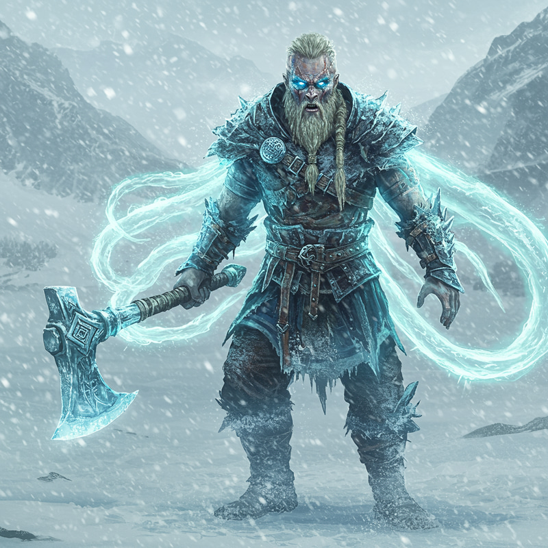 Legendary Ice Viking Resurrected from Valhalla Legendary Ice Viking Resurrected from Valhalla