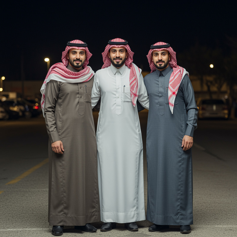 Saudi Arabia Traditional Thobe and Shomag Saudi Arabia Traditional Thobe and Shomag