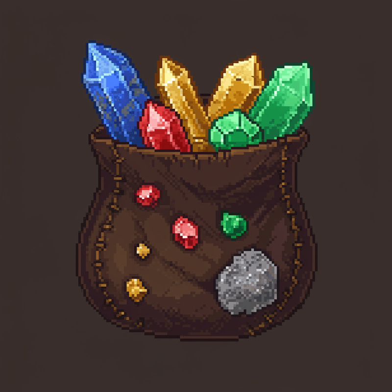 Crafting a 16x16 Mineral Bag - Step by Step Guide Crafting a 16x16 Mineral Bag - Step by Step Guide