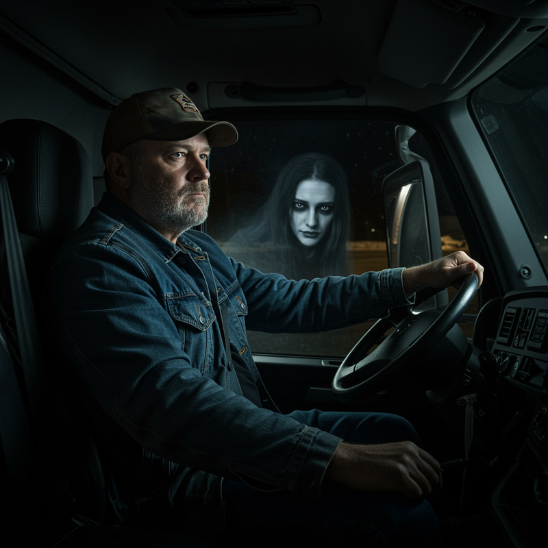 Haunted Truck Driver's Night Encounter Haunted Truck Driver's Night Encounter