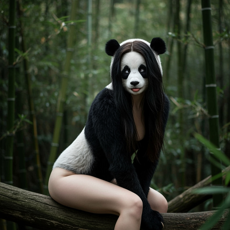 Panda Girl: Exotic and Sexy Designs