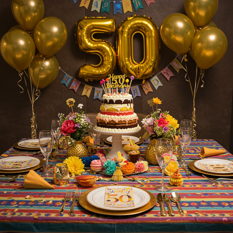 Happy 50th Birthday Celebration Ideas Happy 50th Birthday Celebration Ideas