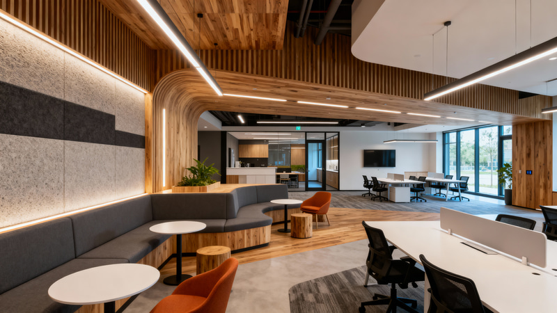 Stunning Contemporary Coworking Space Photography