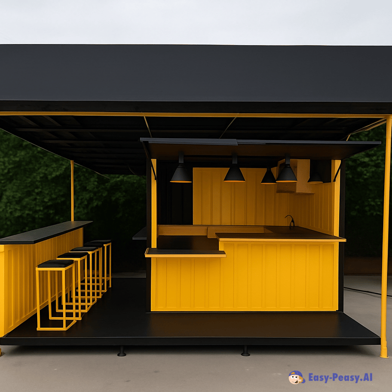 Transform Your Space with Black and Yellow Store Style