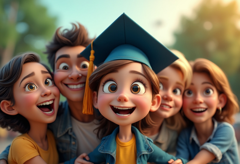 Graduation Day Joy: A Family Celebration Graduation Day Joy: A Family Celebration