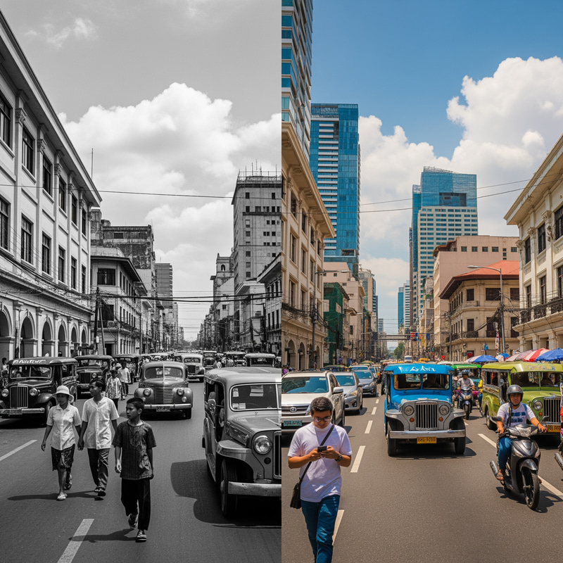 Philippines: Then and Now - A Transformation Story