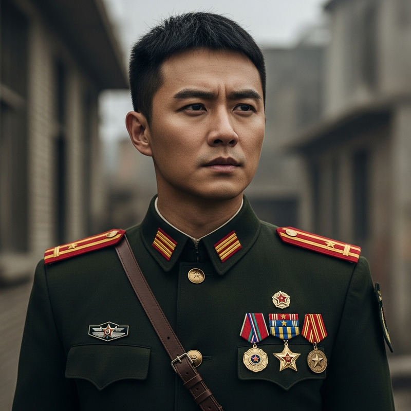 Chinese Handsome Soldier - Stunning Army Portraits