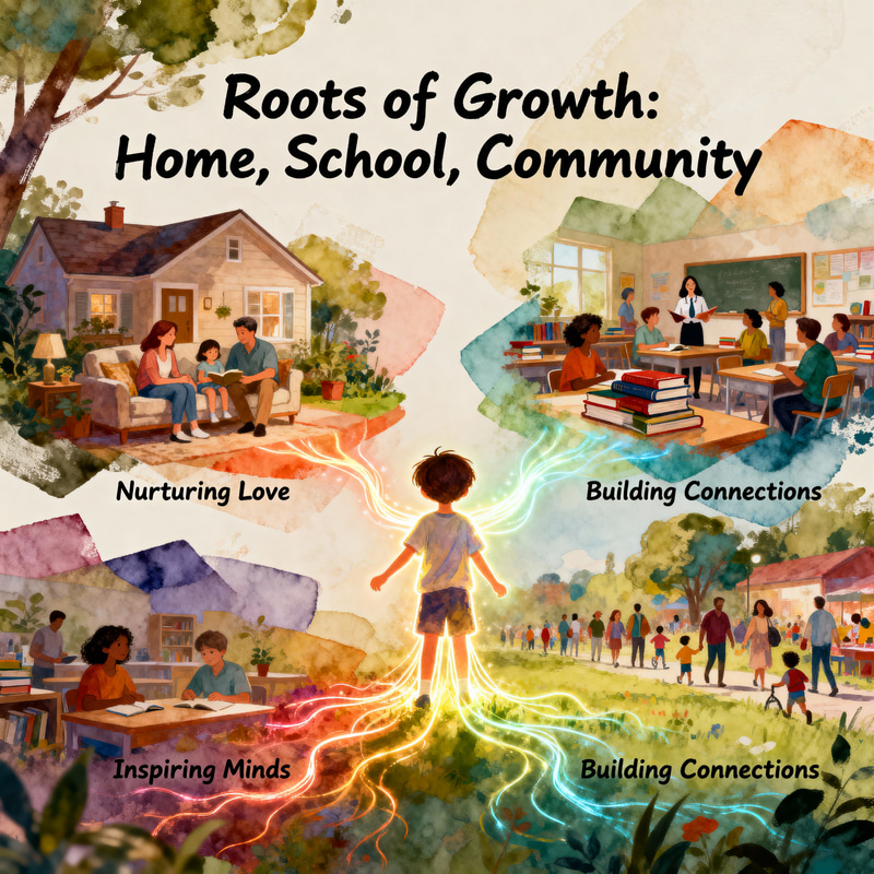 Artistic Expressions of Home, School, and Community Impact