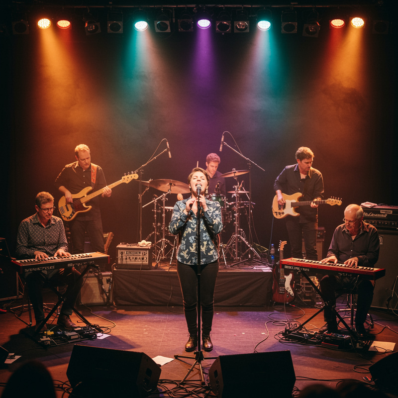 Band Stage Plot Design - Layout and Arrangement