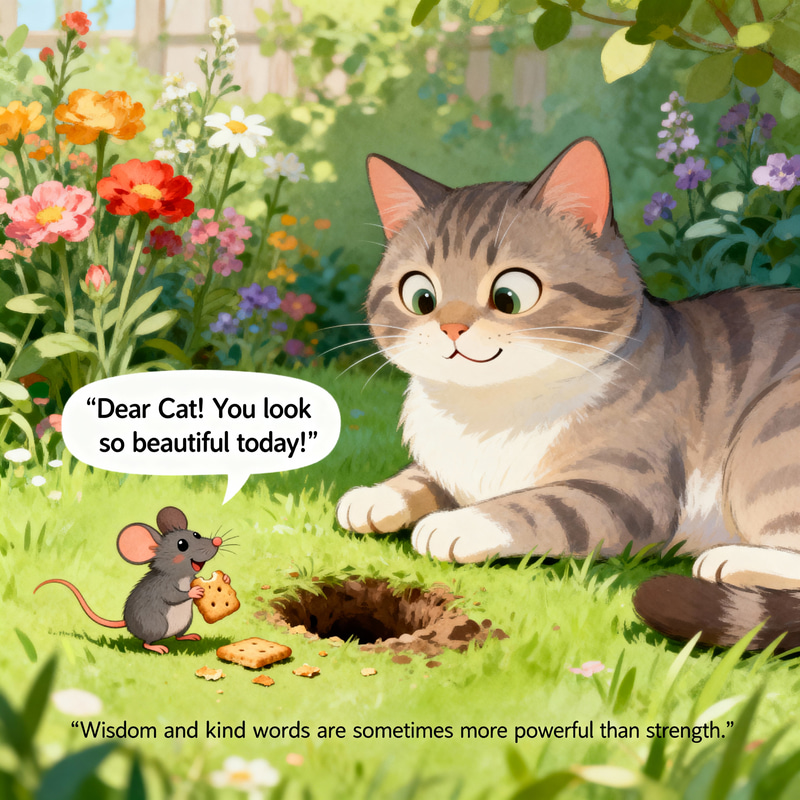The Clever Cat and Mouse Story The Clever Cat and Mouse Story
