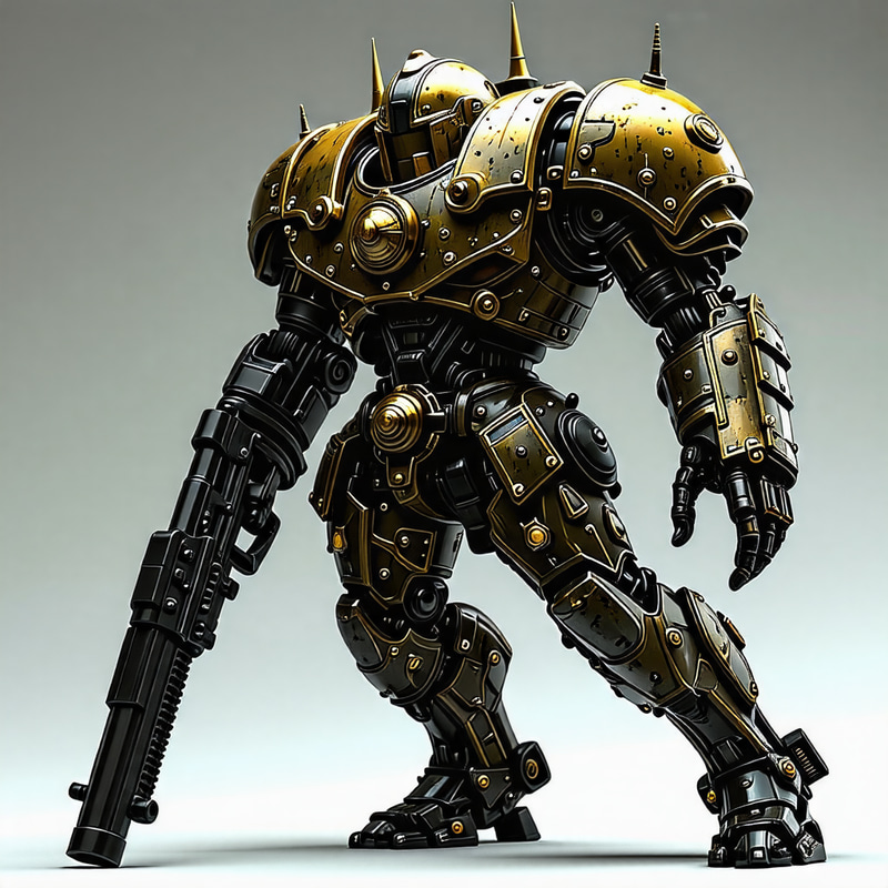 Viking-Style Robot Firearms: Arm Your Robotic Warrior Viking-Style Robot Firearms: Arm Your Robotic Warrior