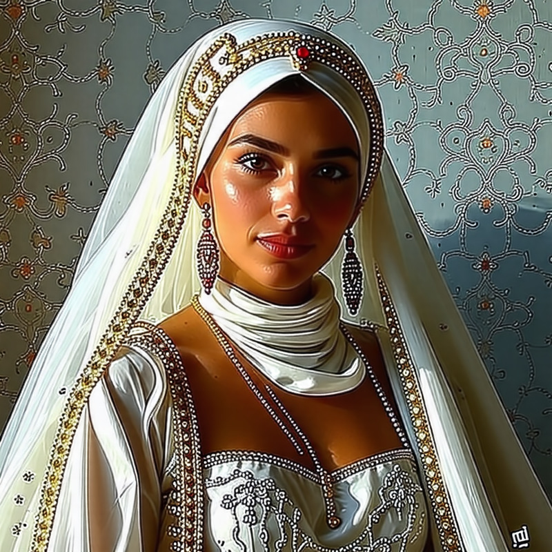 Tunisian Bride: Exquisite Traditional Wedding Attire Tunisian Bride: Exquisite Traditional Wedding Attire